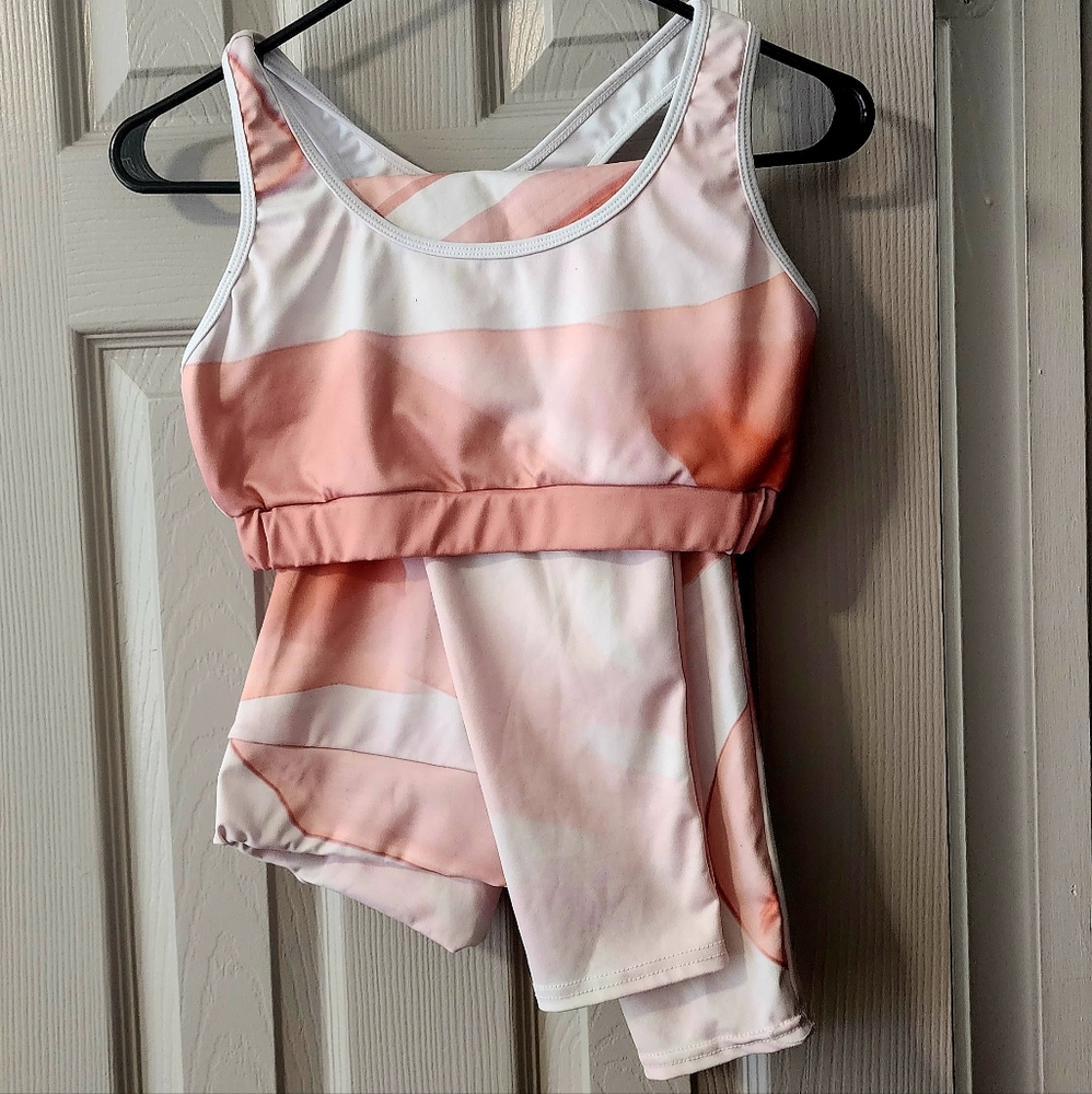 Leggings with matching Top Size M